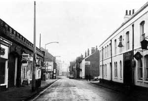 Scunthorpe High Street, looking east, c.1966-70.	