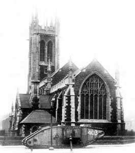 The Church of St. John the Evangelist, Scunthorpe, c.1925