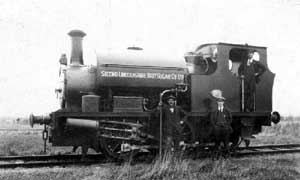 0-6-0 shunting locomotive belonging to the Second Lincolnshire Sugar Beet Co. Ltd, Brigg.	