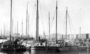 Keadby Canal Wharf c.1900	