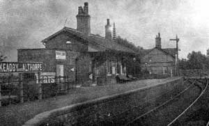 Keadby and Althorpe Station c.1900-1910.	
