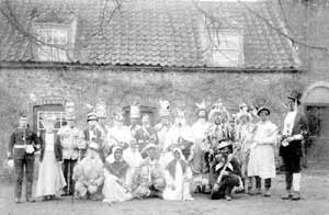 West Halton Plough Jags in 1898	