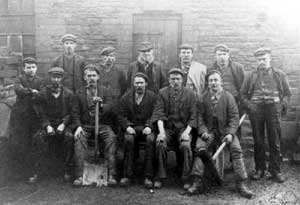 Blast Furnace Labourers, North Lioncoln Ironworks,c.1900	