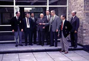 Opening of the new club house, Ashby Decoy Golf Course, Burringham Road, Scunthorpe, in October 1967. 	