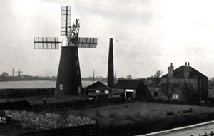 Gunness steam and windmill taken by Arthur Singleton before 1911 	