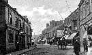 The lower end of Scunthorpe High Street looking west c.1912. 	