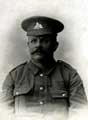 Mr. Johnny Fowler of Winterton dressed in the uniform of a Colour Sergeant in the Lincolnshire Regiment, c.1914-18 	