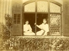 Marietta and Viola friends of the Elwes family in Niederbayern, Germany, 1895.